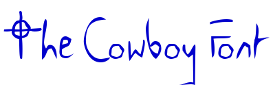 The Cowboy Font fonte
